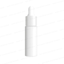 Manufacturers Stock High-End Luxury Glass Bottles with Dropper Pearl White Dropper Glass Essencial Oil Bottle